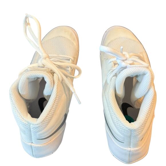 Nike Fury White & Silver Wrestling Boxing MMA Shoes Sneakers Size 7.5 - Picture 5 of 10